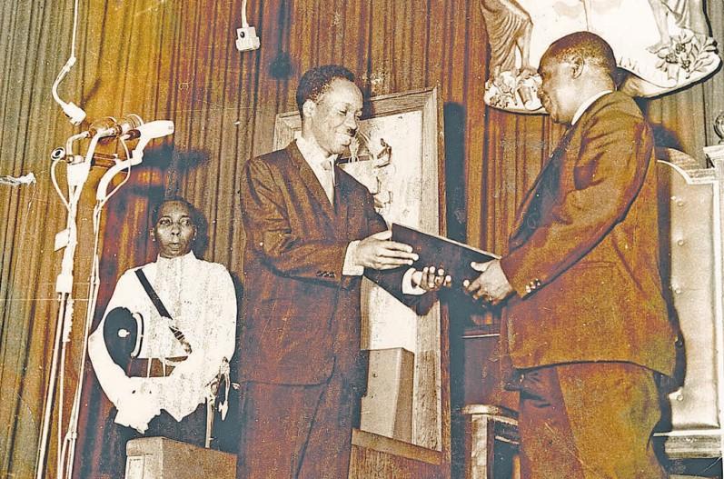 Historic meeting between the leaders of Tanganyika and Zanzibar