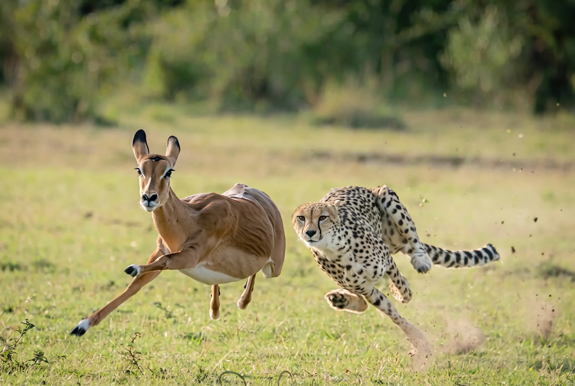 Wildlife in its natural habitat