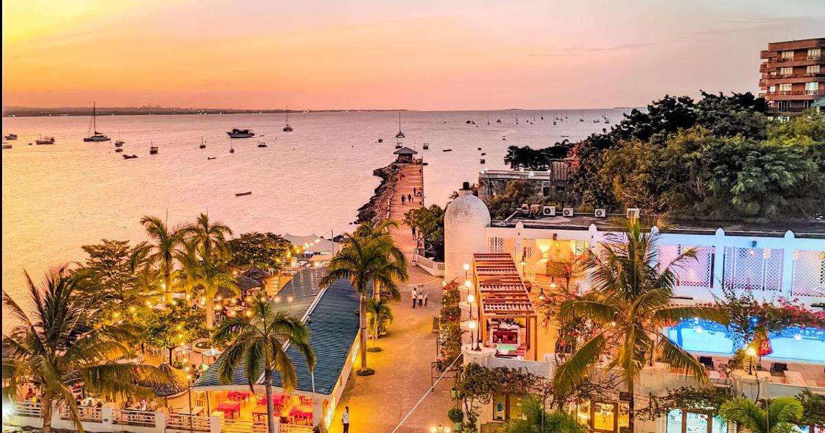 Coastal Sunset View